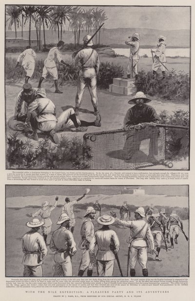 With the Nile Expedition, a Pleasure Party and its Adventures by Joseph Nash